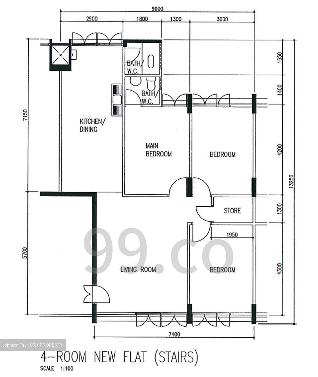 Blk 414 Pandan Gardens (Jurong East), HDB 4 Rooms #603025191